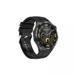Blisbond Edge AMOLED Display Bluetooth Calling Smart Watch (Black)