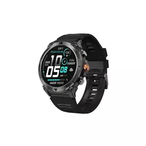 Blisbond Titan AMOLED Bluetooth Calling Smartwatch (Black)