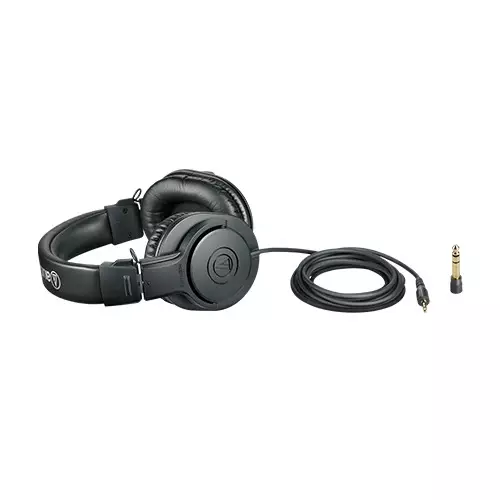 Audio Technica ATH-M20x Professional Studio Monitor Headphone - 2