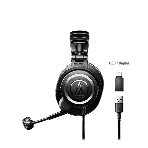 Audio Technica ATH-M50xSTS USB StreamSet Streaming Headset - 3