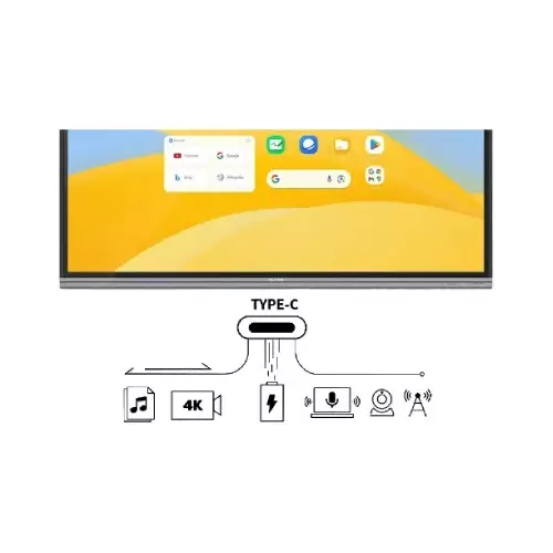 Maxhub U7530 75-Inch 4K 8GB RAM 64GB ROM Android 13 Interactive Flat Panel - 1