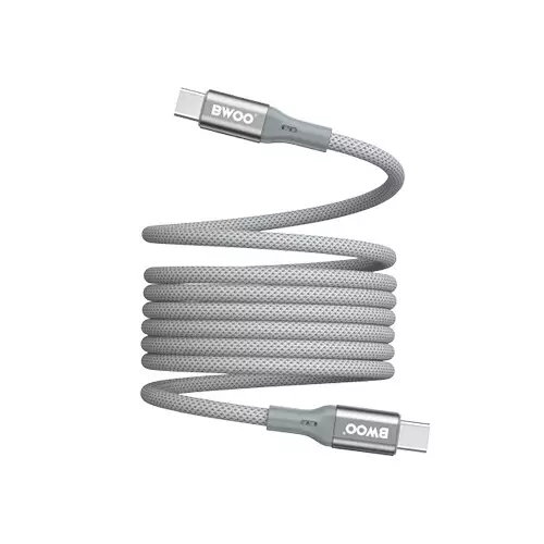 BWOO BO-X311CC Magnetic 65W USB-C to USB-C Fast Charging Cable-gallery-2