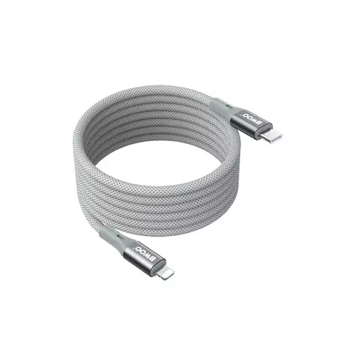 BWOO BO-X311CL Magnetic 27W Type-C to Lightning Fast Charging Cable-gallery-1