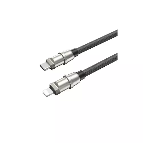 BWOO BO-X309 2 In 1 Type-C to Lightning Charging Cable Built-in Phone Lanyard-gallery-2