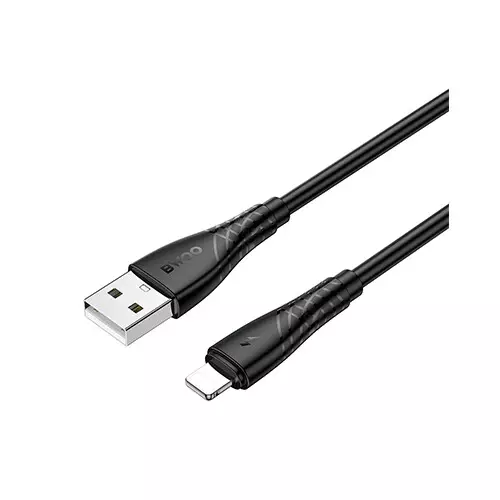 BWOO BO-X318L 3A 1M USB-A to Lightning Charging Cable-gallery-1