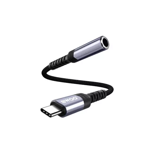 BWOO BZ-47 USB-C to 3.5mm AUX Audio Converter-gallery-2