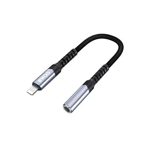 BWOO BZ-48 Lightning to 3.5mm AUX Audio Converter-gallery-1