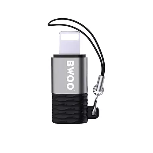 BWOO BZ-37 USB Type-A to Lightning OTG Converter
