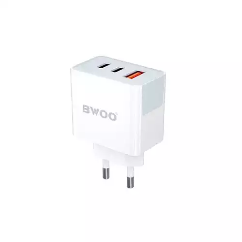 BWOO BO-CDA133 3 in 1 Fast Wall Charger Adapter