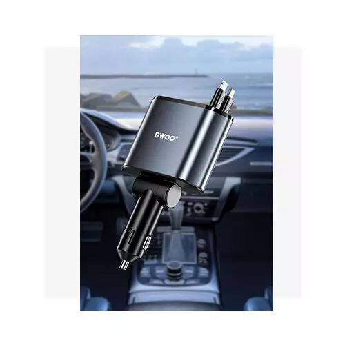 BWOO BO-CC109 4 in 1 Car Charger-gallery-1