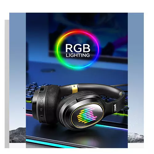 BWOO BO-BW586 Over-Ear Bluetooth Noise Cancelling Headphone-gallery-2