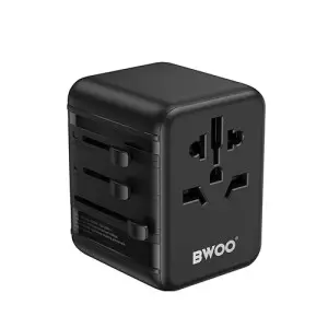 BWOO BO-UC08 Universal Travel Charger Adapter
