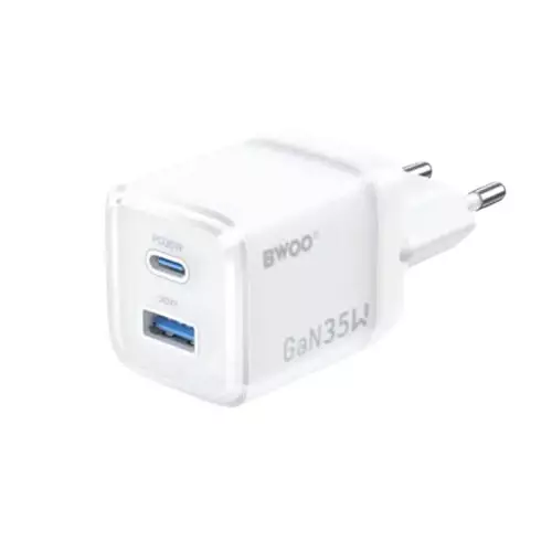 BWOO BO-CDA222 35W 2-Port Fast GaN Charger Adapter-gallery-1