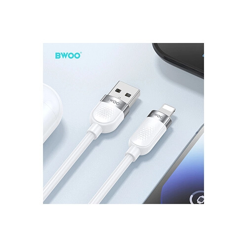 BWOO BO-X315L USB A to Charging Data Transfer Durable Fast Lightning Cable - 2