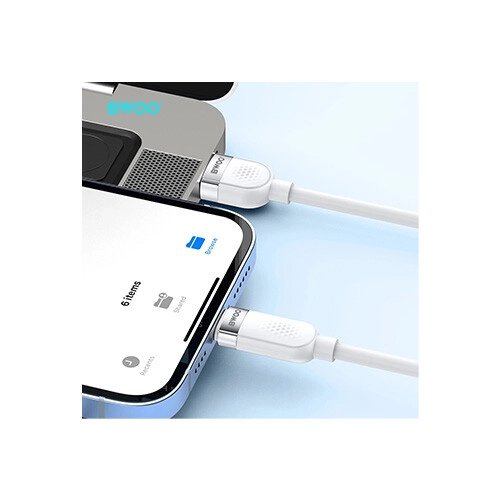 BWOO BO-X315L USB A to Charging Data Transfer Durable Fast Lightning Cable - 3