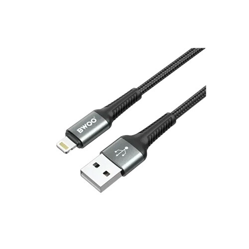 BWOO X288L USB To Lightening  Nylon 1M Cable - 1