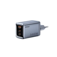 BWOO GaNex 3-Port USB-C 65W GaN Charger