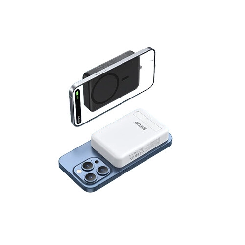BWOO 10000mAh Mag Safe Power Bank With Supporting Stand - 5