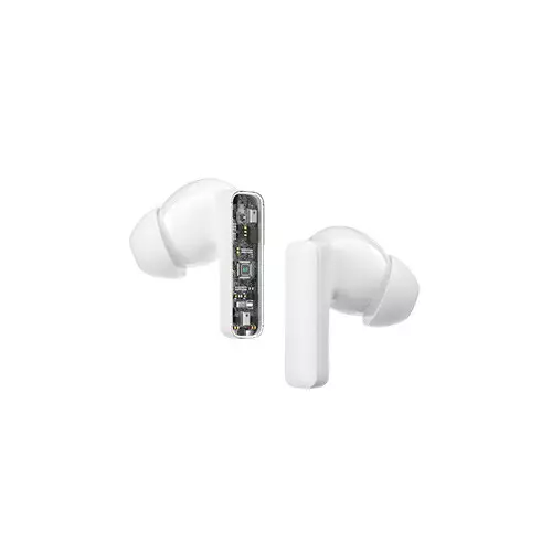 BWOO BO-BW40 Half-in-Ear ANC + ENC Wireless Earbuds White - 2