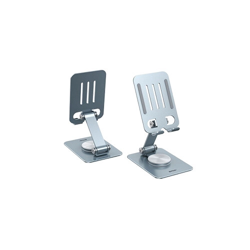 BWOO BO-ZJ144 Adjustable 360  Rotation Base Phone Stand (Silver) - 3