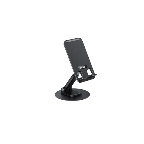 BWOO BO-ZJ132  Aluminum Alloy 360° Rotating Foldable Desktop Phone Holder - 2