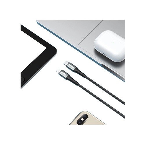 BWOO BO-X288C-L 2M PD 27W USB-C to Lightning Fast Charging Cable - 5