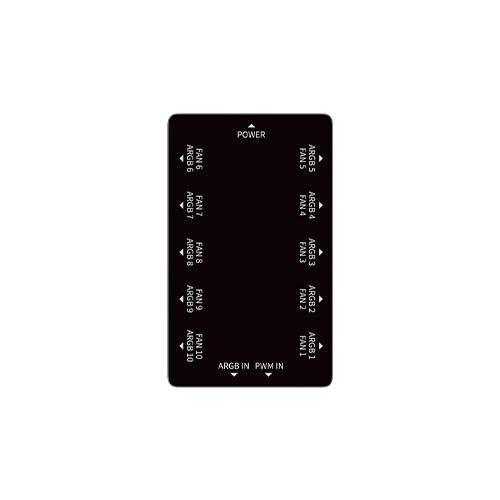 Ocypus Delta EH10 PRO 10 x 4-Pin PWM Fans ARGB Convertor-gallery-2