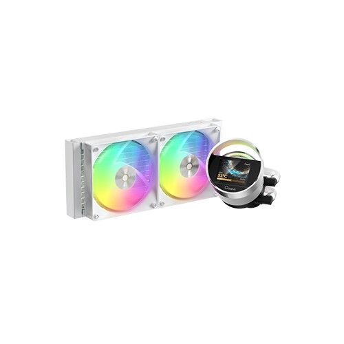 Ocypus Sigma L24 ARGB 240mm AIO Liquid CPU Cooler with Display (Black)