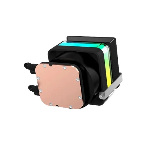 Ocypus Sigma L24 PRO 240mm AIO Liquid CPU Cooler with Display (Black) - 2
