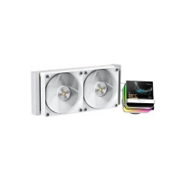 Ocypus Sigma L24 PRO 240mm AIO Liquid CPU Cooler with Display (White)