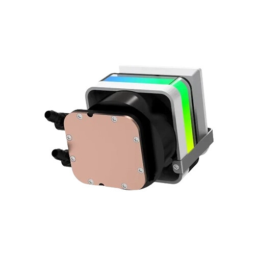 Ocypus Sigma L24 PRO 240mm AIO Liquid CPU Cooler with Display (White) - 2