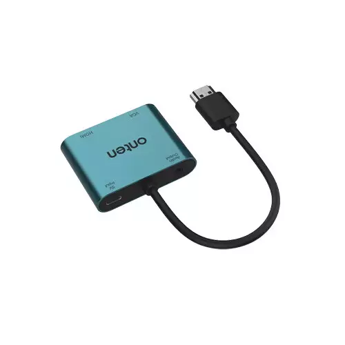 Onten 5166HV HDMI to HDMI+VGA Converter with Audio - 1