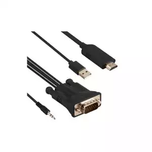 Onten OTN-5152 VGA to HDMI Adapter with Audio