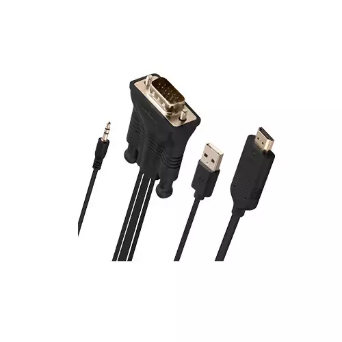 Onten OTN-5152 VGA to HDMI Adapter with Audio-gallery-1