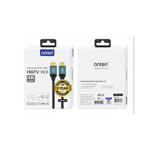 Onten Otn-8318s HDMI V2.0 Cable 4k60hz Optical Fiber-3 Meter - 3