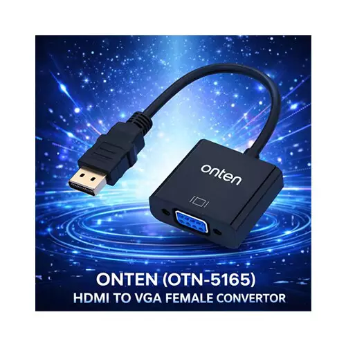 Onten OTN-5165 FHD HDMI to VGA Converter - 1