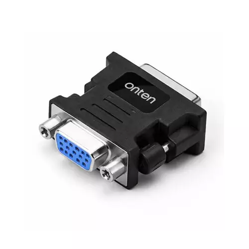 ONTEN OTN-7588 2K/1080P DVI24+5 Male to VGA Female Adapter