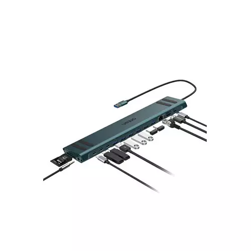 Onten OTN-9299 16 in 1 USB Multi-function Docking Station