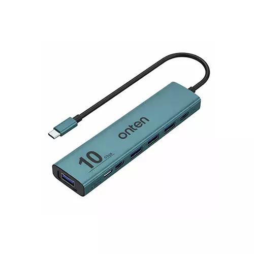 ONTEN OTN-UC615 Type-C To 6 in 1 Multiport Hub