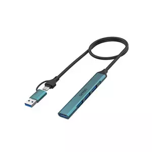 Onten OTN-UCA9701 2 in 1 4 Port USB Hub