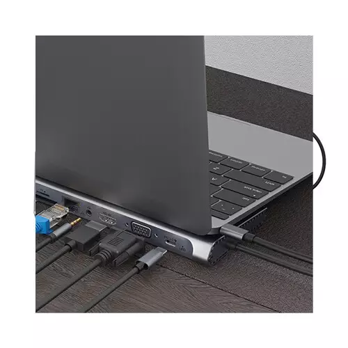 Onten OTN-9199A 14 in 1 Type-C Multi-Function Docking Station - 3