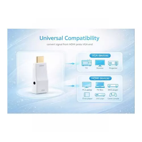 ONTEN OTN-5125 Male HDMI to Female VGA Convertor - 2