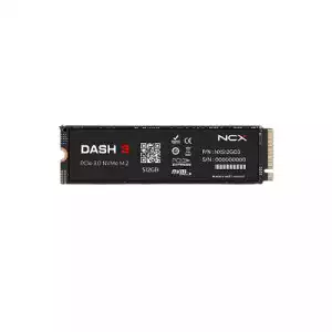 NCX Dash 3 512GB PCIe Gen 3.0 NVMe SSD with HMB Cache