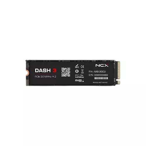NCX Dash 3 1TB PCIe Gen 3.0 NVMe SSD with HMB Cache