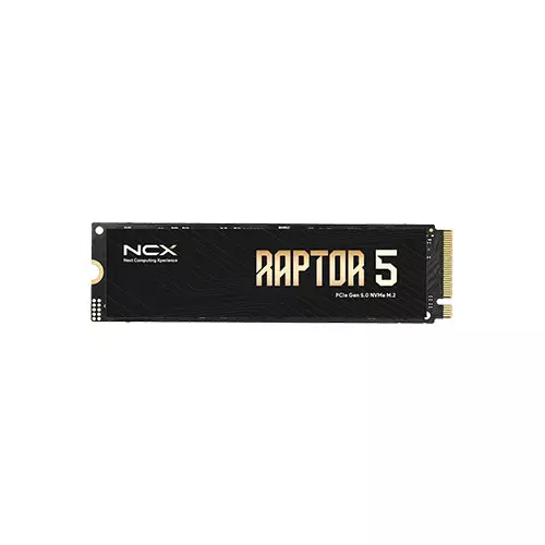 NCX Raptor 5 1TB PCIe 5.0 x4 NVMe SSD With DRAM and SLC Cache