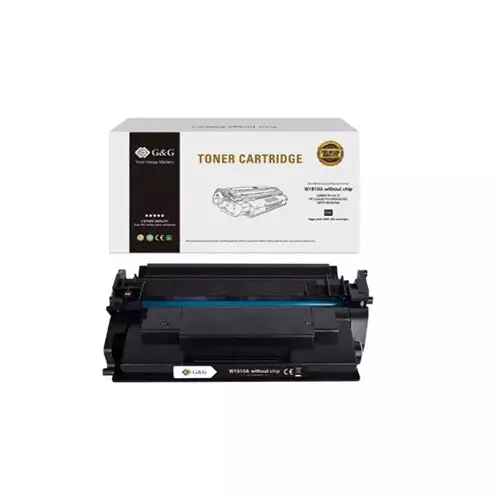G&G W1510A Black Laser Toner Without Chip