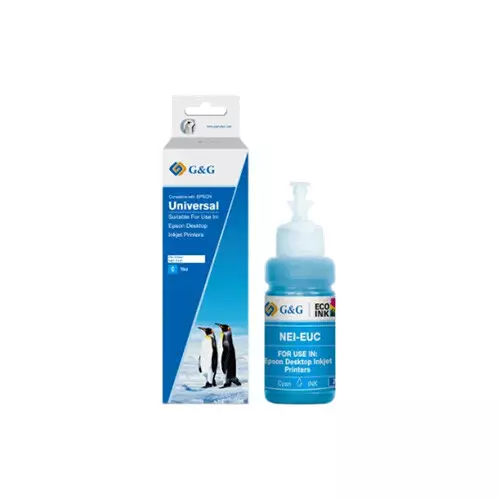 G&G 664/673-CYAN NEI-EUC-70ml-A Bottle Ink