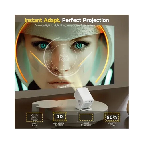 Magcubic HY310X Mini 1080P ANSI Lumens 4K Android Projector - 3