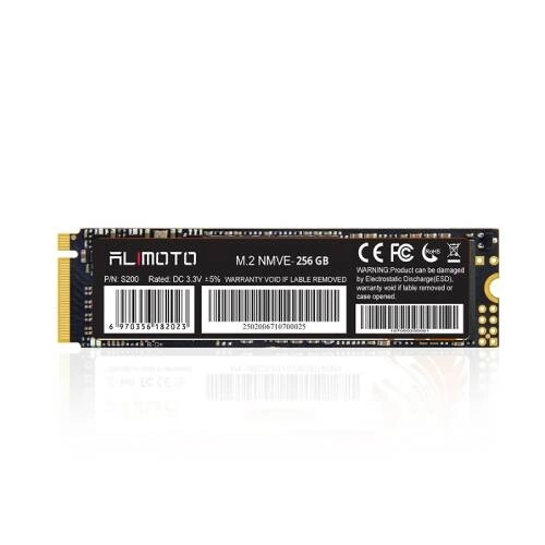 Alimoto S200 256GB M.2 NVMe PCIe Gen 3.0 SSD
