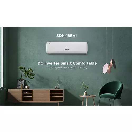 Changhong SDH-18EAi -1.5 Ton Heat & Cool Smart DC Inverter AC-gallery-2